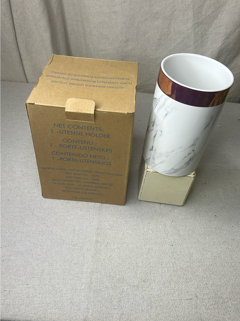 Avon Autumn Romance Utensil Holder